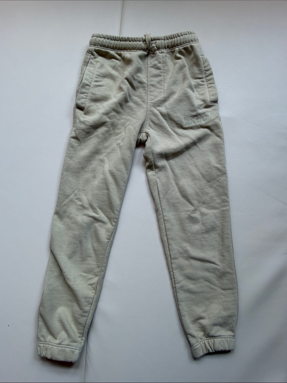 Zara Boy’s Light Sage Sweatpants Joggers